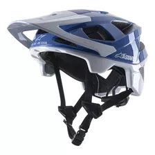 Casco Mtb Bici - Vector Pro A1 Helmet - Alpinestars Color Azul Talle M