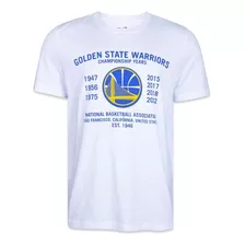 Camiseta New Era Golden State Warriors Nba Building Branco