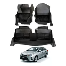 Funda De Piso 3d Toyota Yaris 2016-24 Calce Perfecto