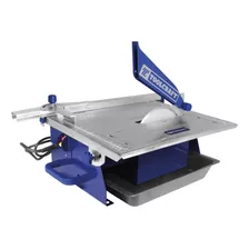 Cortadora De Baldosas De Mesa 7'' 3/4 Hp Toolcraft Con Disco