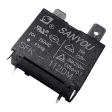 Rele Para Ar Condicionado Split Carrier 12v 20a 250v Sanyou