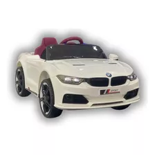 Carrinho Elétrico Infantil Bmw Sport M3 Branca 12v