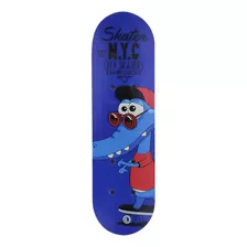 Patineta Skateboard Para Principiantes, Color Azul Color Azul Acero N.y.c