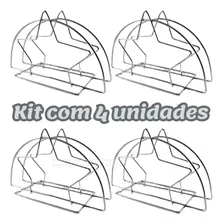 Kit 4 Porta Guardanapo Guardanapeira P/ Mesa Lanchonete Bar