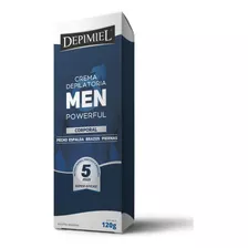 Crema Depilatoria Depimiel Men Powerful Corporal Piel Normal 120 g