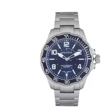 Reloj Nautica Hombre Napplh004 Pilot House Acero Wr 100m 