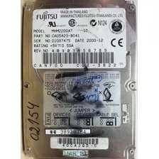 Disco Fujitsu Mhm2200at 20gb 2.5 Ide - 2154 Recuperodatos