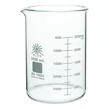 United Scientific Bg1000-3000 - Vasos De Vidrio De Grado De