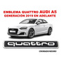 Emblema Quattro/parrilla Audi A7/s7/rs7 2012-2023 Negro/rojo