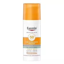 Eucerin Sun Facial Fps50 Oil Control Tono Medio 50 Ml.