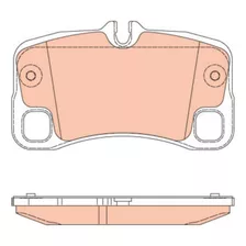 Pastilha De Freio Traseira Porsche 911 (997) 4.0 Gt3 Rs 201