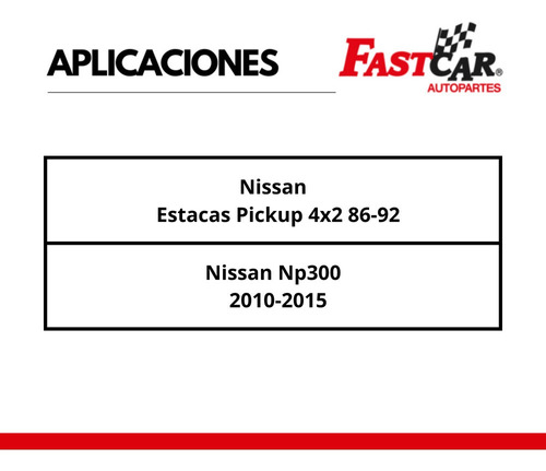 Amortiguadores Trasero Nissan Estaquita Pickup 4x2 8692 Par Foto 4