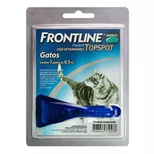 Pipeta Antiparasitário Para Pulga Merial Frontline Top Spot Para Gato