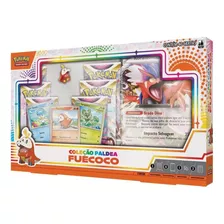 Pokemon Coleção Cartas Paldea Fuecoco 40 Cartas