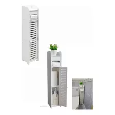 Estante De Baño Organizador 3 Compartimientos Blanco Papel