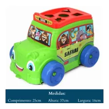 Kit Brinquedo Didático - Crok Dillo E Happy Bus