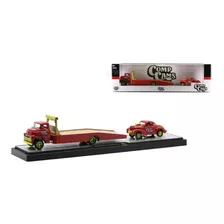 1958 Dodge Coe & 1941 Willys Coupe Gasser M2 Machines 1/64