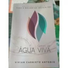 Livro Gotas De Água Viva - Auto Ajuda