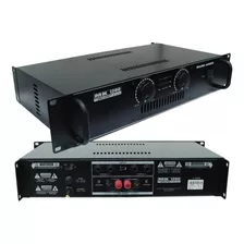 Amplificador Potência Mark Audio Mk1200 200w 4:2x100 8:2x75w