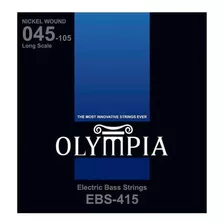 Set De Cuerdas Para Bajo Eléctrico Olympia 45-105 Ebs415