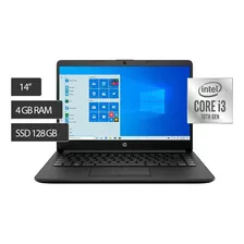 Laptop Hp 14 Core I3 10110u 4gb Ssd 128gb M.2 W11