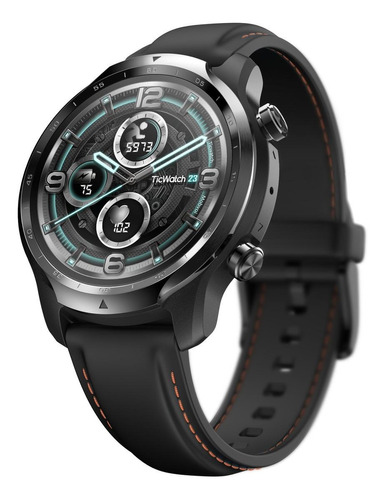 Smartwatch Mobvoi Ticwatch Pro 3 Gps 1.39  Caja De  Acero Inoxidable Y Plástico Shadow Black, Malla  Shadow Black De  Silicona Wh12018