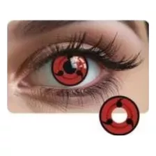 Lentes De Contacto - Fantasía - Sharingan - Rojo