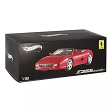 Hotwheels Elite 1:18 Escala Ferrari F355 Spider (rojo)