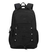 Mochila Impermeable Aoking Xn3339 Color Negro Diseño De La Tela Liso