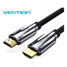 Cable Vention Hdmi 2.1 Certificado Profesional - 8k Hdr Earc 144hz - Metal Trenzado - Premium Gamer Full Hd - 1 Metro - Aalbf