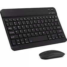 Combo De Teclado Y Mouse Bluetooth Ultradelgado, Recargable 