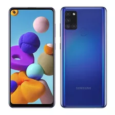Samsung Galaxy A21s 64 Gb Azul - Regular - Usado