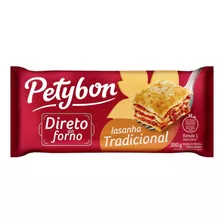 Massa De Semola Lasanha Tradicional Petybon Direto Ao Forno