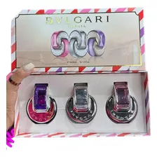 Set Bvlgari Omnia De Dama De 3 Piezas Cada Una De 30ml