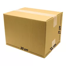 Caja Carton E-commerce 30x23x21 Cm Envios Paquete 10 Piezas
