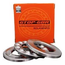 Kit 10 Rolamento Axial 51209 Medida 45x73x20