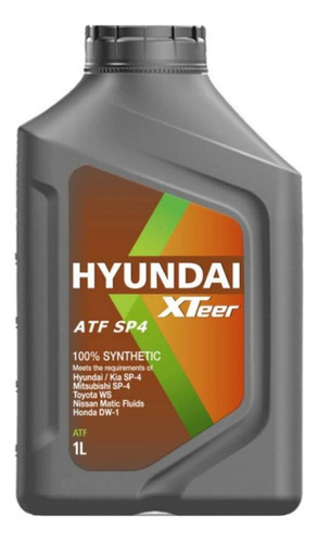 Aceite De Transmisin Automtica Hyundai Xteer Sp4 / 1lt. Foto 2