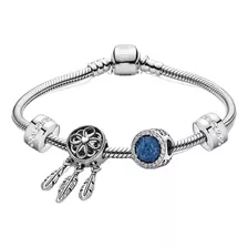 Pulsera Charm Atrapasueños Plata925 Buena Suerte Comp Pandor