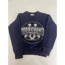 Buzo Para Niños Marca Moschino Original Talle 8 Nuevo