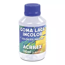 Goma Laca Incolor 100ml Acrilex