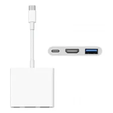 Adaptador Hub Hdmi Usb-c 3.0 Celular Galaxy Macbook 4k Gb Sd