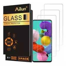 Vidrio Templado Para Samsung A51 [3un.] Ailun