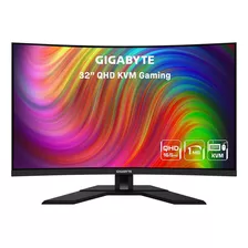 Gigabyte M32qc 32 165hz 1440p Qhd -kvm Gaming -monitor, Pan