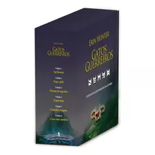 Box Livro Gatos Guerreiros Com 6 Volumes - Coleção Completa, Em Português.