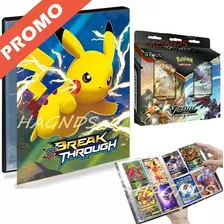 Album Pokemon Para 240 Cts Tcg + Mazo Doble Pokemon Original