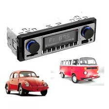 Rádio Retro Vintage Automotivo Bluetooth / Fusca / Kombi