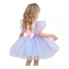 Vestido De Fiesta De Princesa De Tul Para Niña