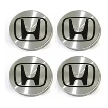 4 Centros Tapas De Rin 69mm Honda Crv Civic Odyssey Accord