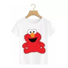 Playera Personaje Plaza Sesamo Elmo Bebe