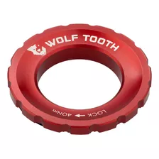 Wolf Tooth Centerlock - Anillo De Bloqueo Para Rotor Rojo